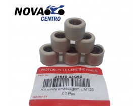 KIT DE ROLETES VARIADORES DO CVT BURGMAN UM125i 2011-2018